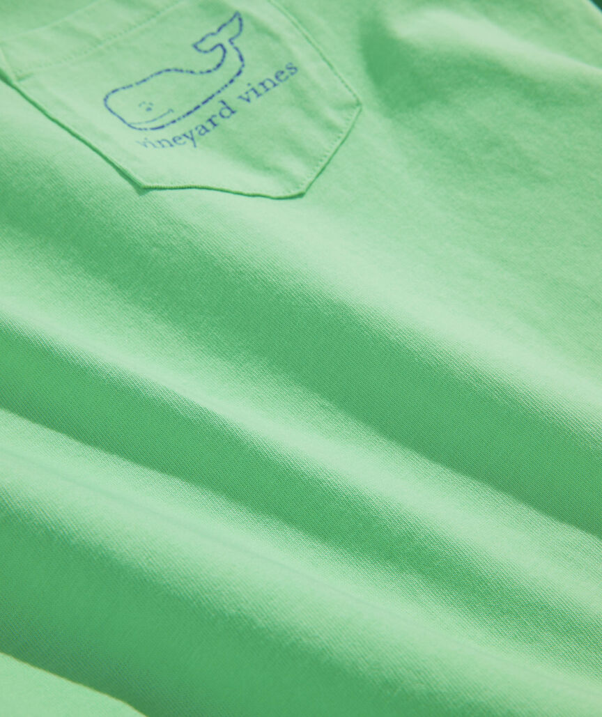 Boys' Long-Sleeve Vintage Whale Pocket Tee