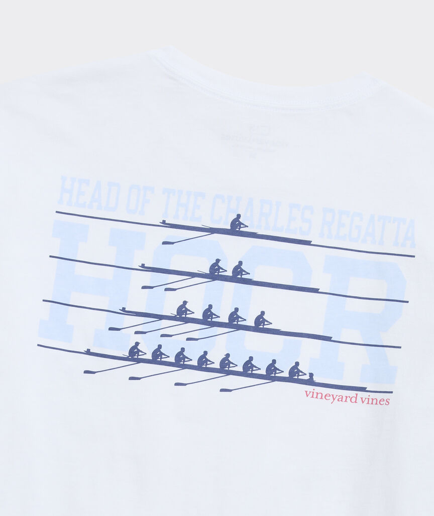 Head Of The Charles® Rower Stack Long-Sleeve Pocket Tee