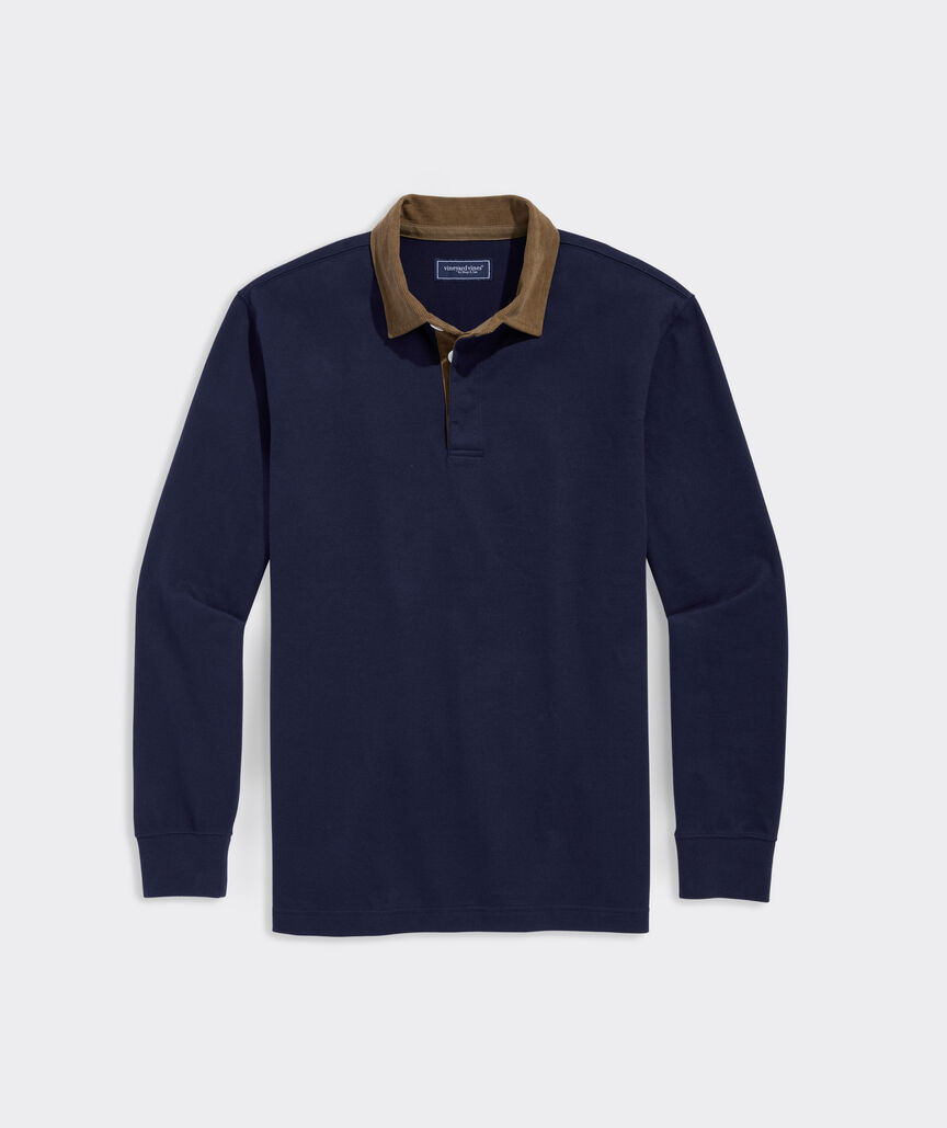 Corduroy Collar Rugby Shirt