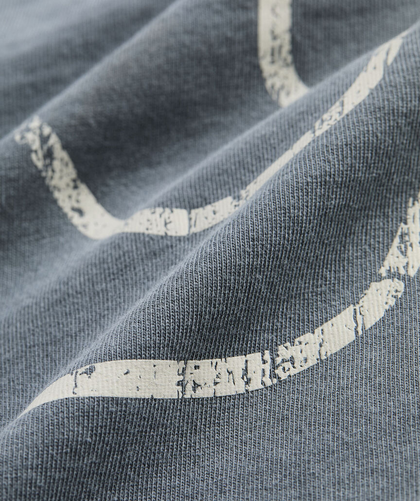 Boys' Vintage Whale Garment-Dyed Long-Sleeve Pocket Tee