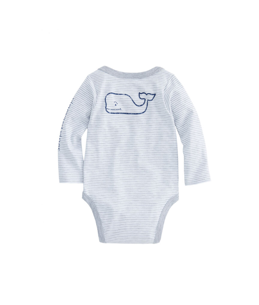 Long-Sleeve Vintage Whale One-Piece