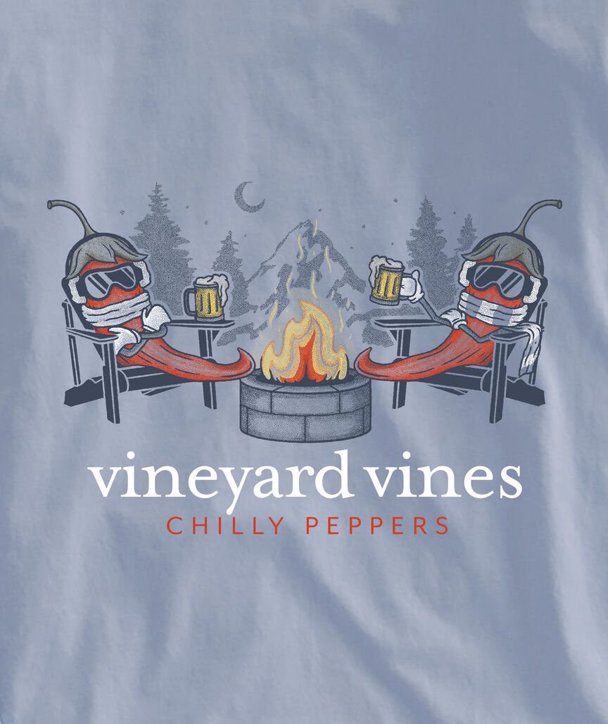 OUTLET Chilly Peppers Long-Sleeve Pocket Tee