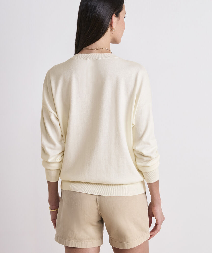 Spritz Intarsia Crewneck Sweater