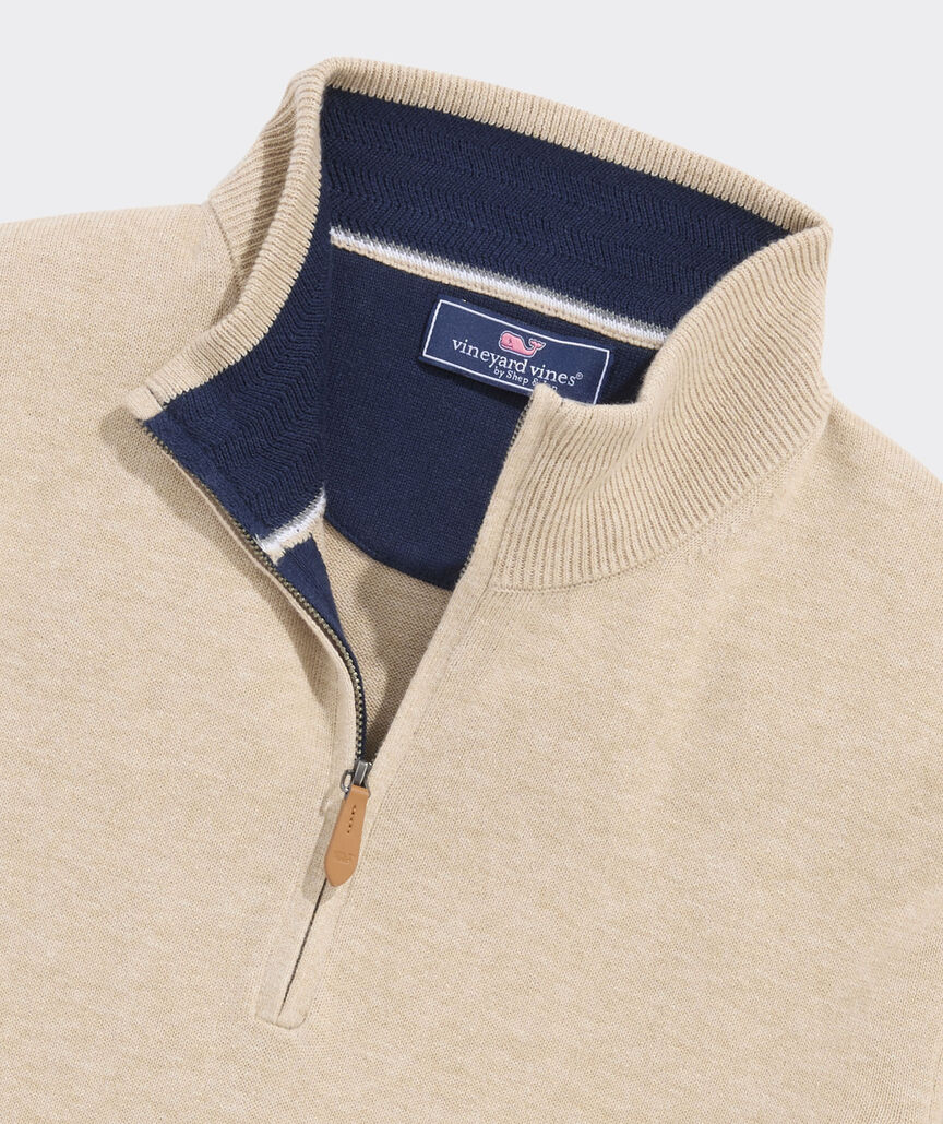 Tipped Boathouse Quarter-Zip