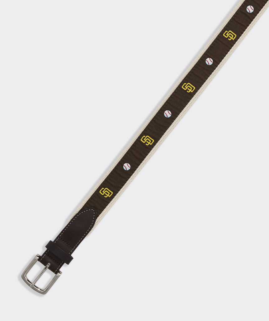 San Diego Padres Canvas Club Belt