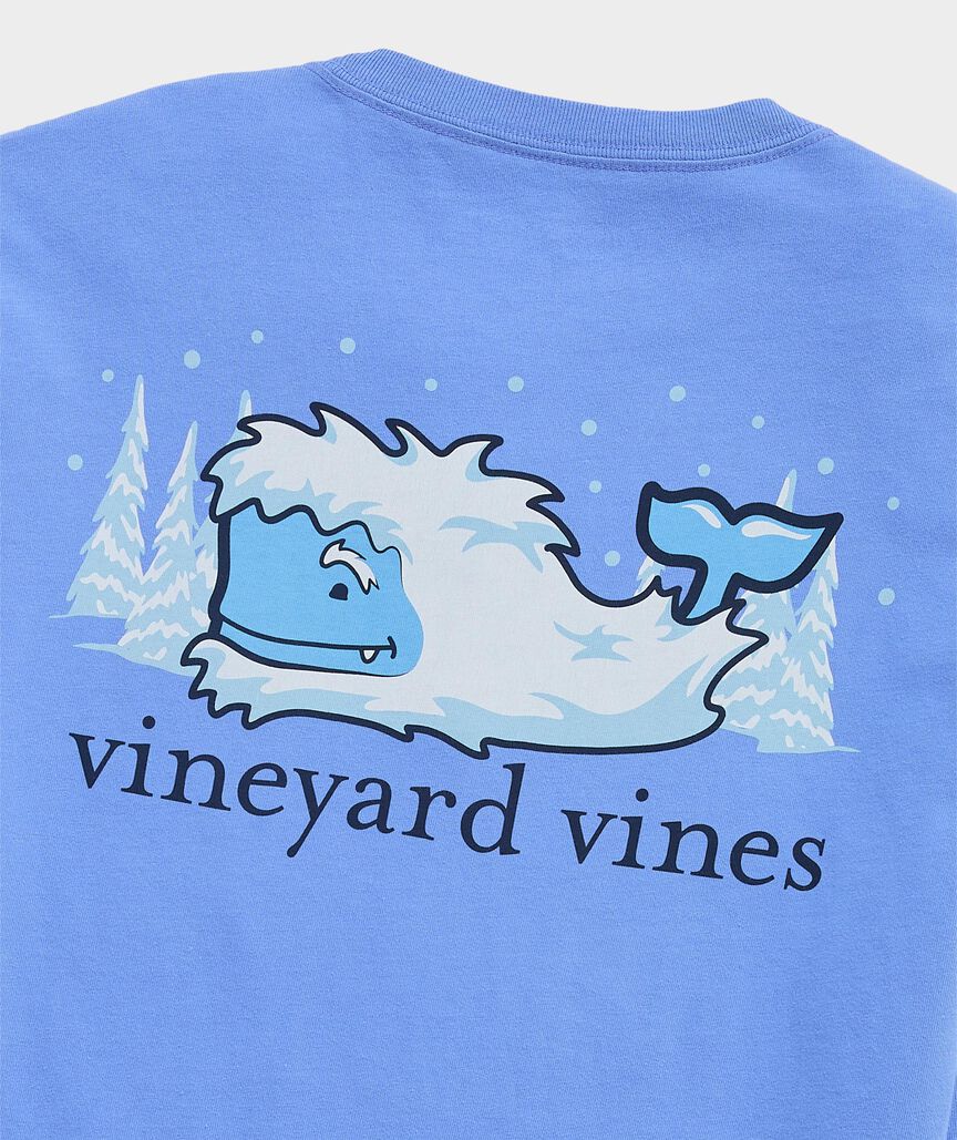 Yeti Whale Long-Sleeve Pocket Tee
