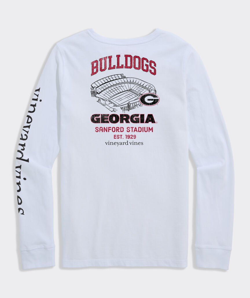 University of Georgia Women's Sanford Stadium Long-Sleeve Pocket Tee