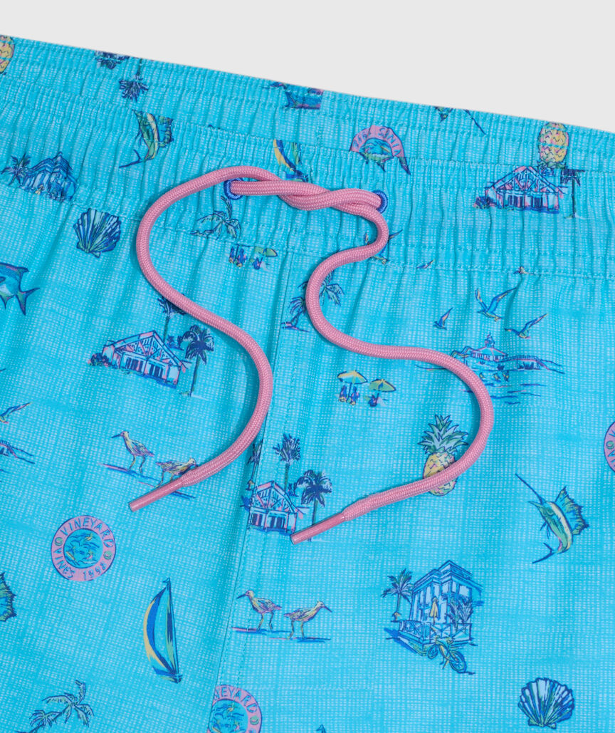 OUTLET 5 Inch GasparIlla Vista Chappy Swim Trunks