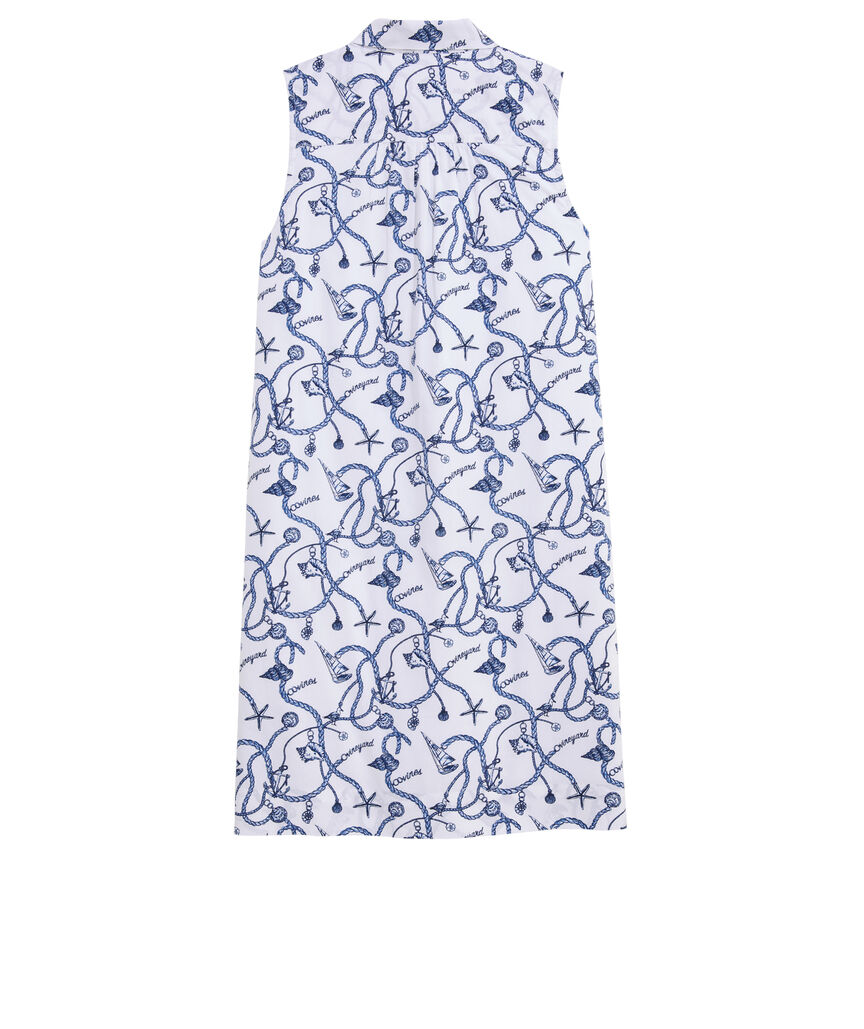 OUTLET Women's  Rope Toile Sleeveless Popover Dress