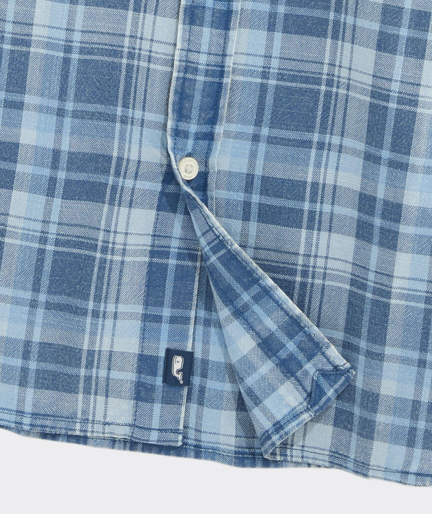 Seafarer Plaid Island Cotton Shirt