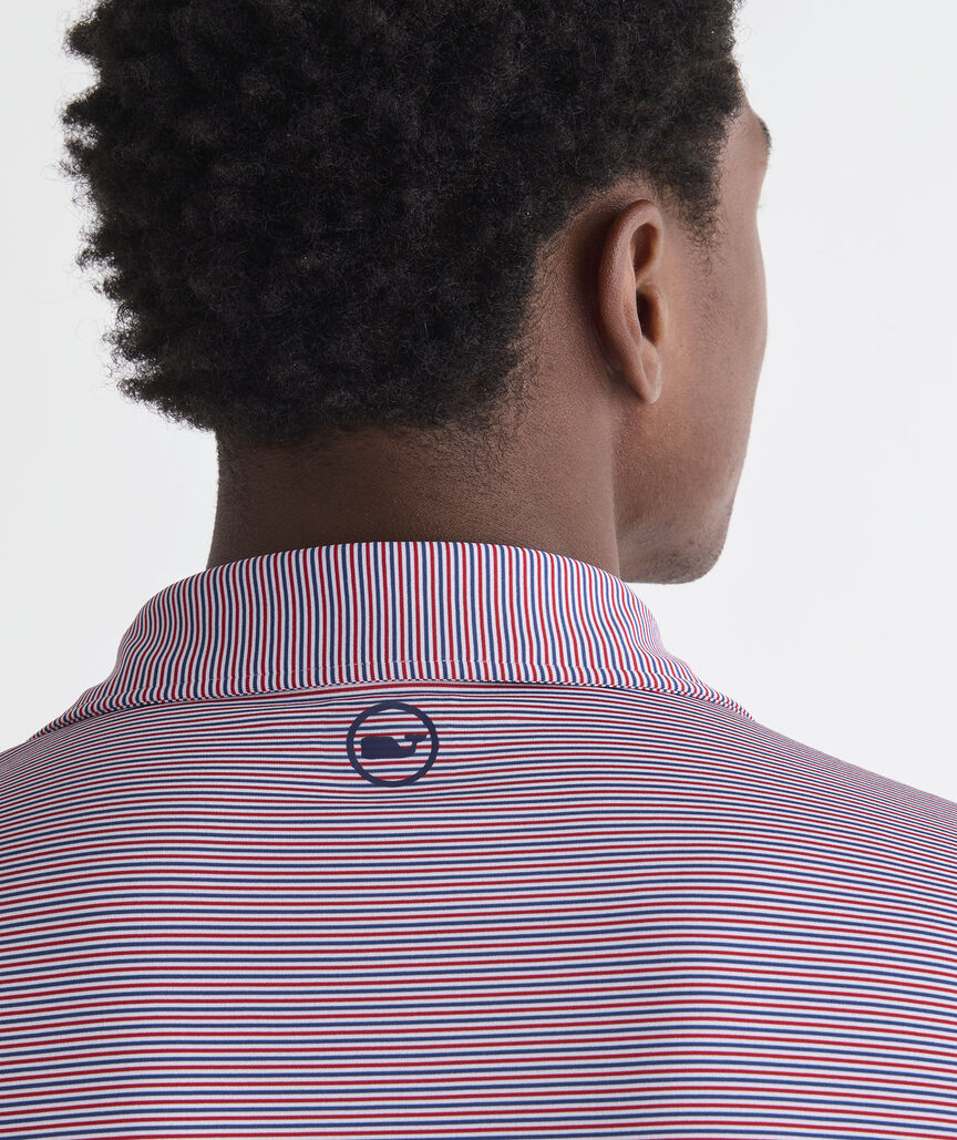 Performance Anegada Stripe Sankaty Polo