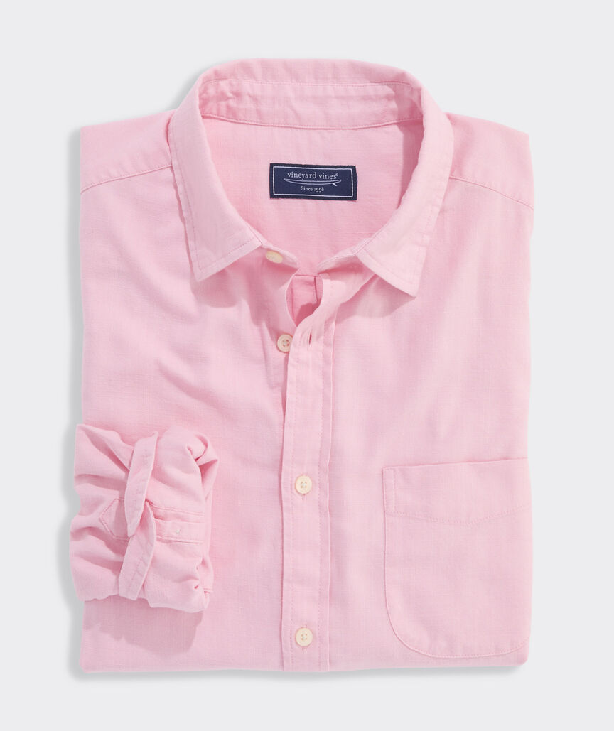 Cisco Solid Island Cotton Shirt