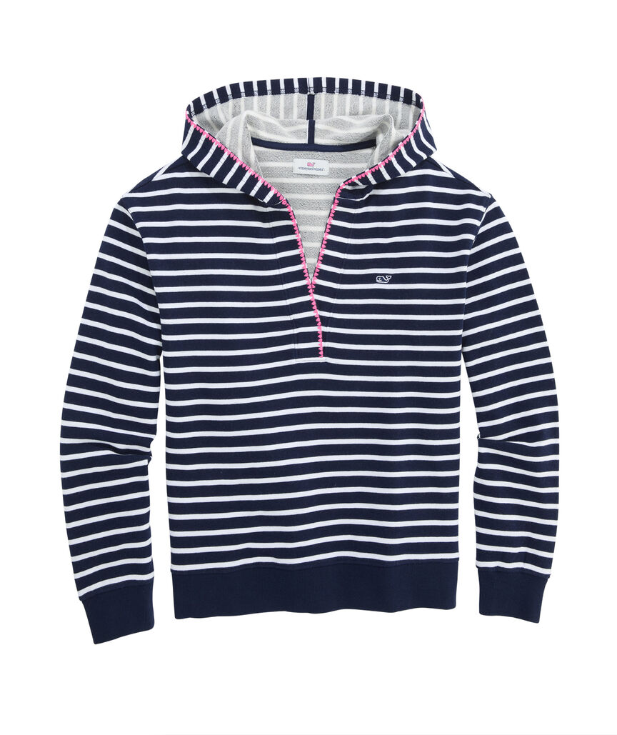 OUTLET Stripe Surf Terry Hoodie