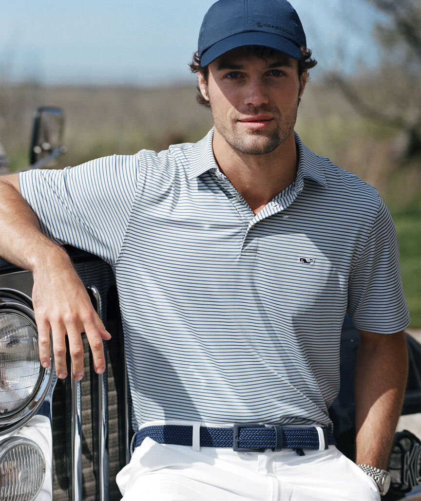 Performance Bradley Stripe Sankaty Polo