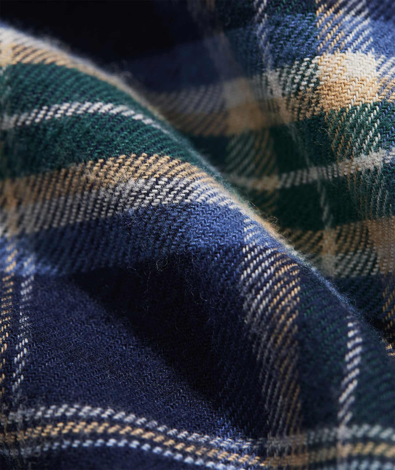 Vineyard Flannel Plaid Shirt