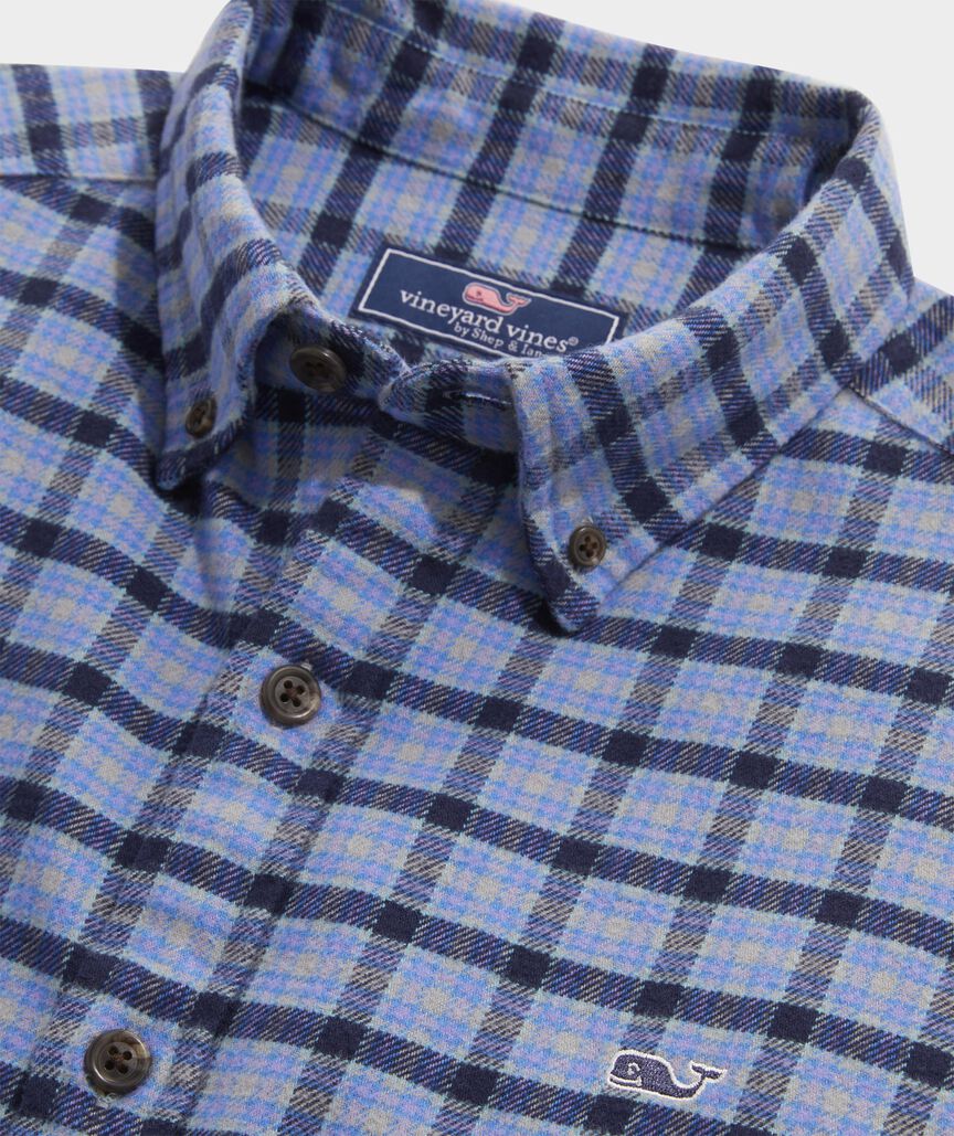 Stretch Flannel Check Shirt
