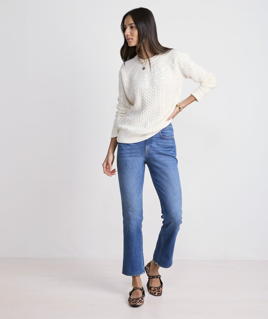 Fair Isle Shine Sweater