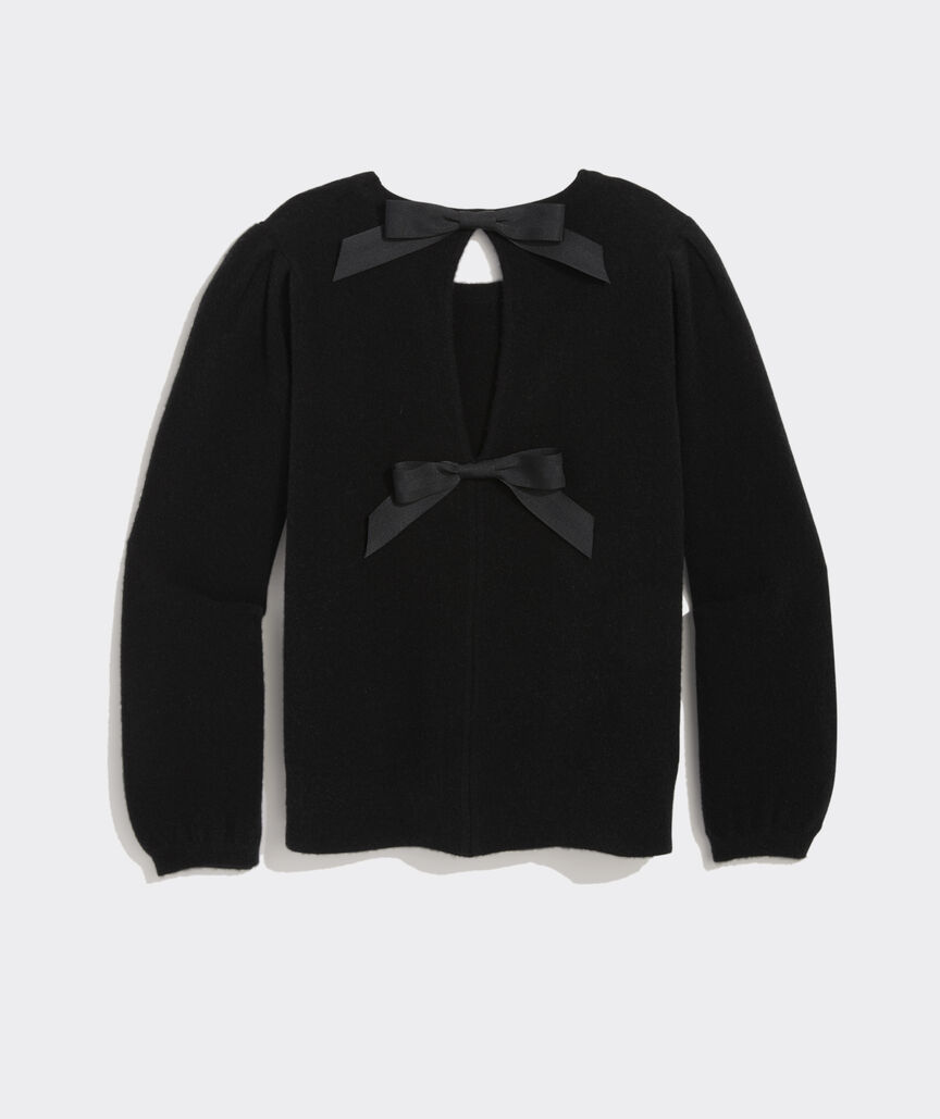 Bow Back Sweater