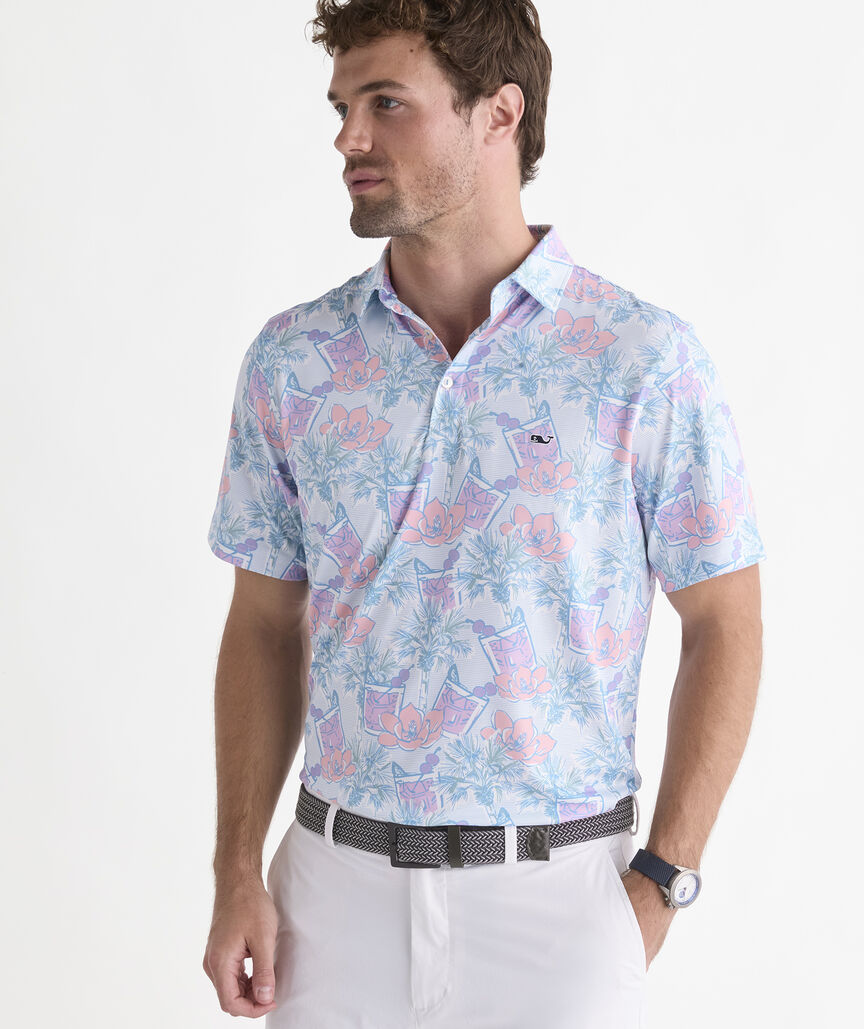 Performance Printed Sankaty Polo