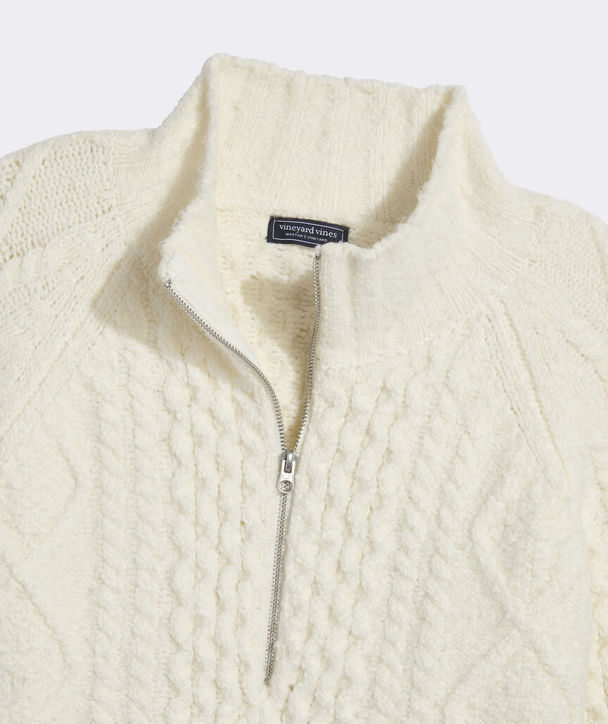 Plush Half-Zip Sweater