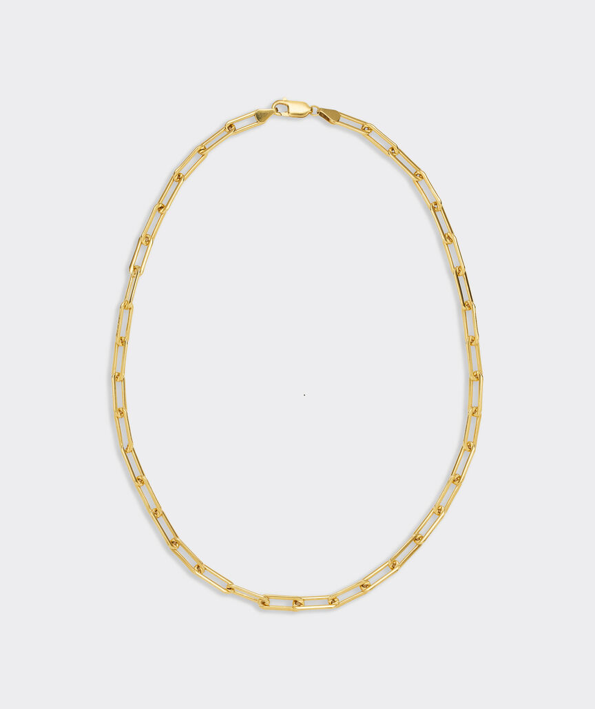 Colby Davis 18 Inch Paper Clip Chain