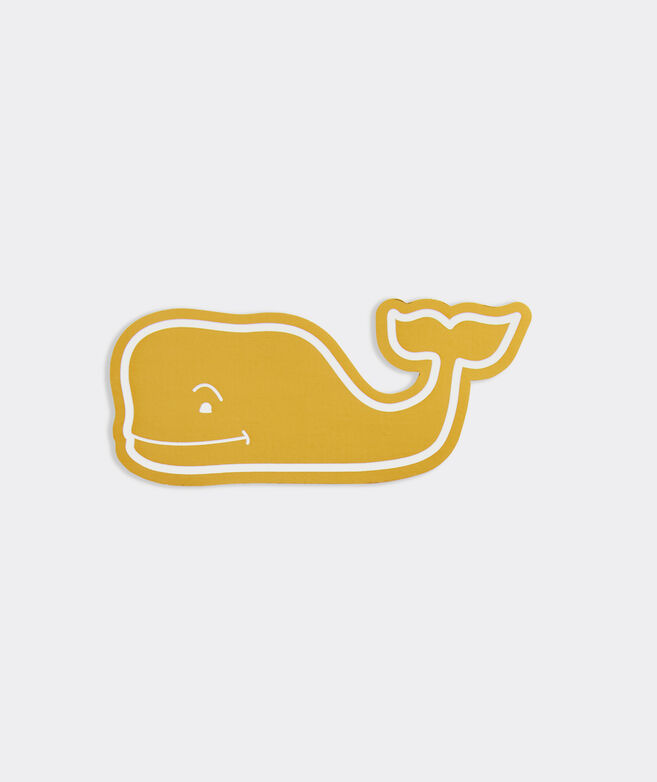 Gold Whale Sticker
