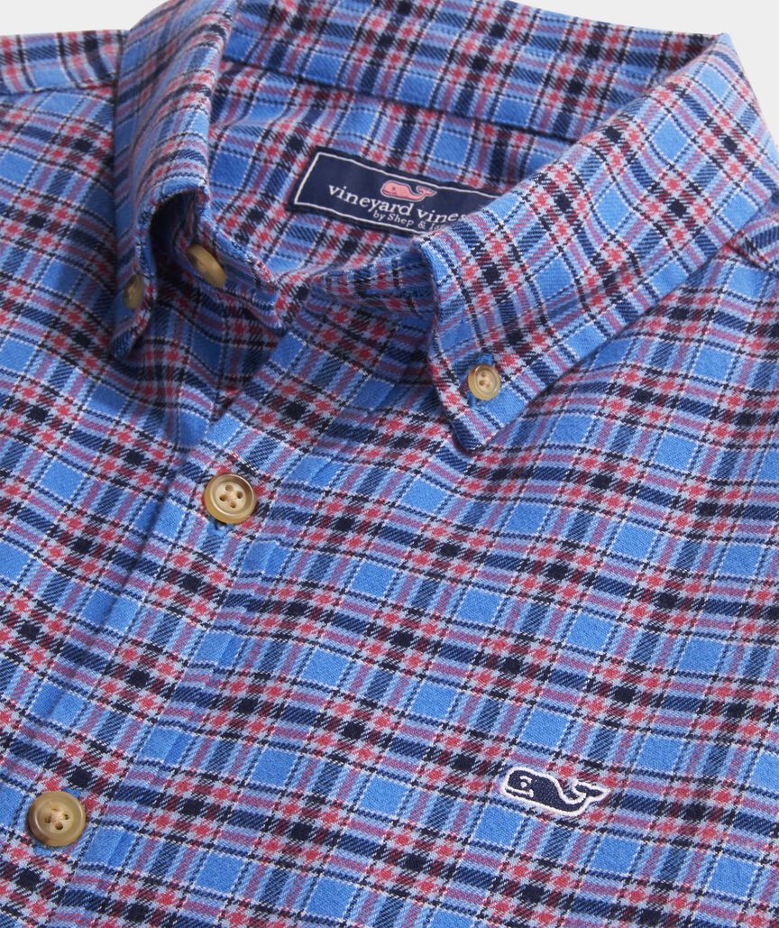 Stretch Flannel Check Shirt