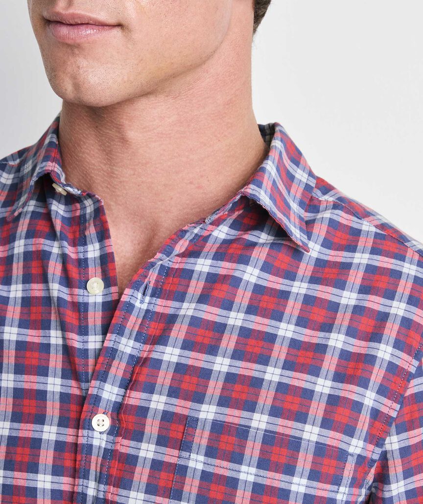 Overlook Plaid Cotton Madras Shirt