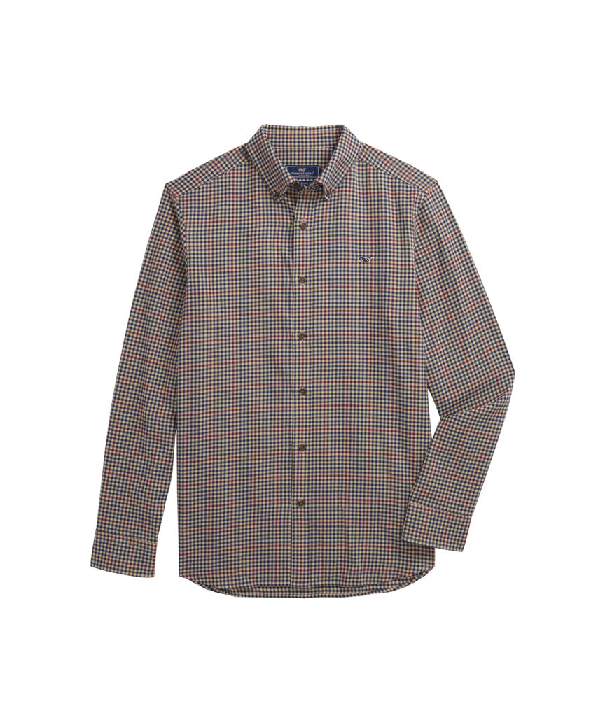 OUTLET Flannel Plaid Shirt