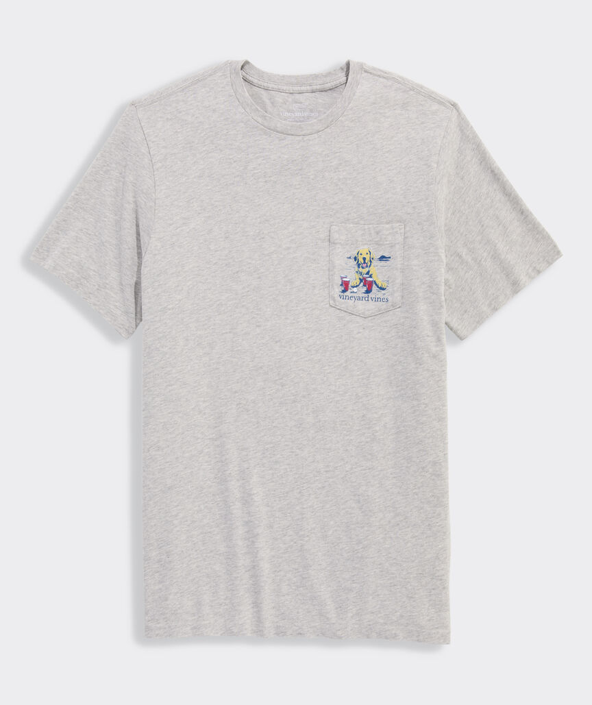 Pup Cup Short-Sleeve Pocket Tee