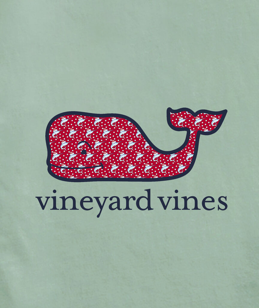 OUTLET Santa Marlin Whale Fill Short-Sleeve Pocket Tee