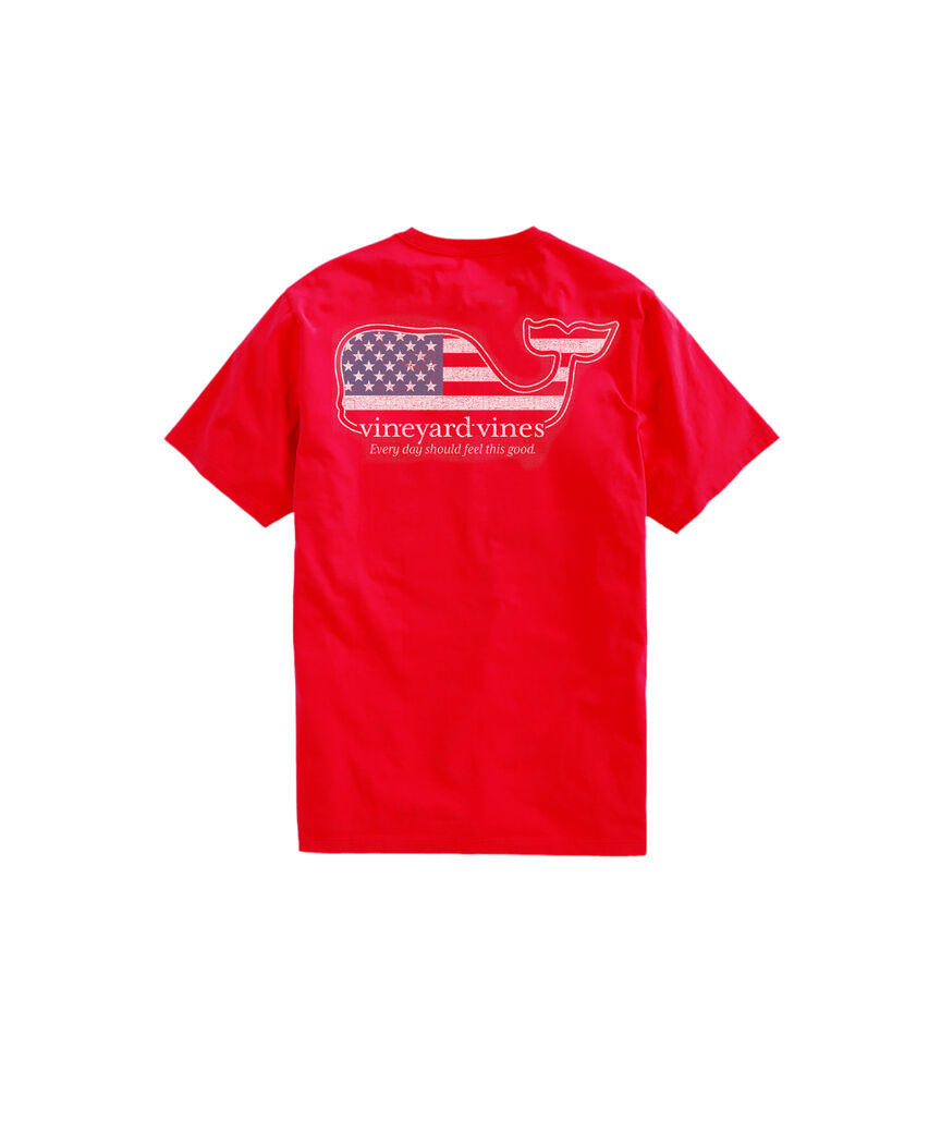 OUTLET VV Americana Whale Short-Sleeve Pocket Tee