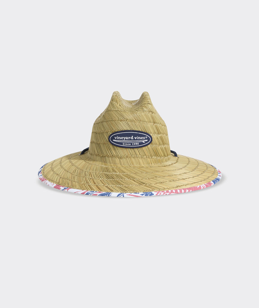 Surf Patch Island Woodblock Lifeguard Hat
