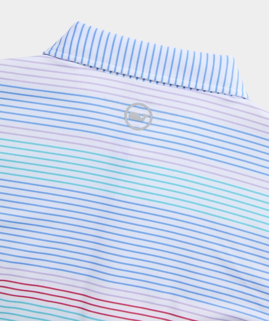 Performance Harborview Stripe Sankaty Polo