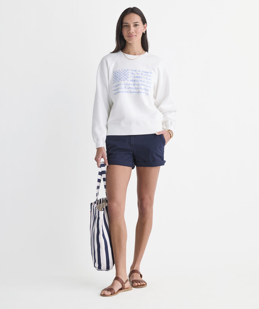 Surf Terry Crewneck Sweatshirt