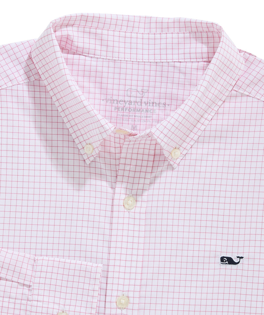 OUTLET Performance Nylon Check Shirt