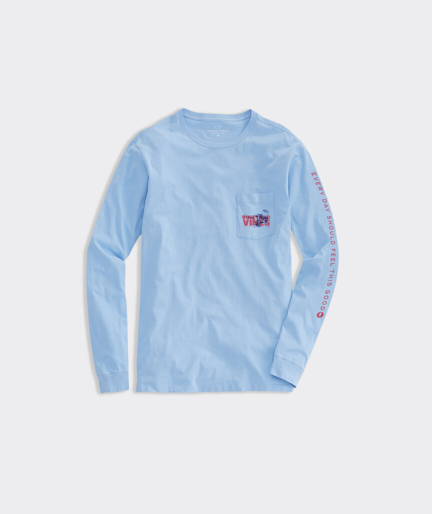 Drive The Lacrosse Net Long-Sleeve Pocket Tee