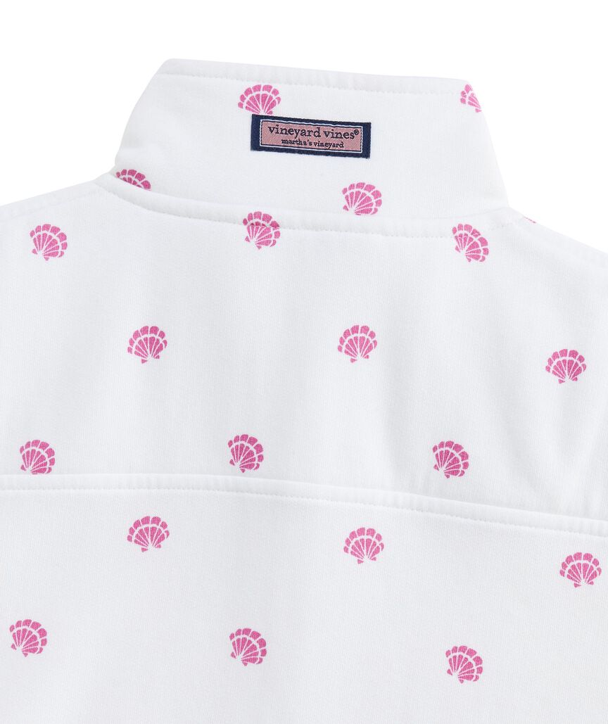 Printed Brushed Terry Relaxed Shep Shirt