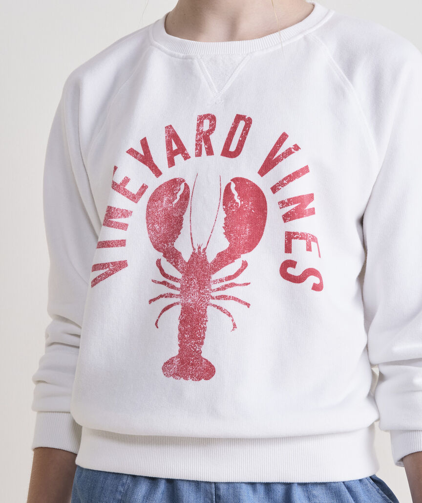 Girls' Surf Terry Crew