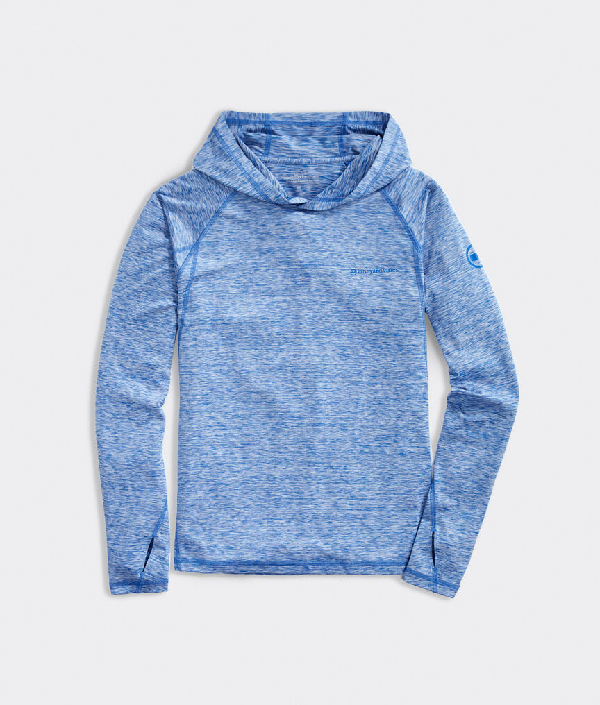 Fishing Long-Sleeve Hoodie Performance Harbor Tee