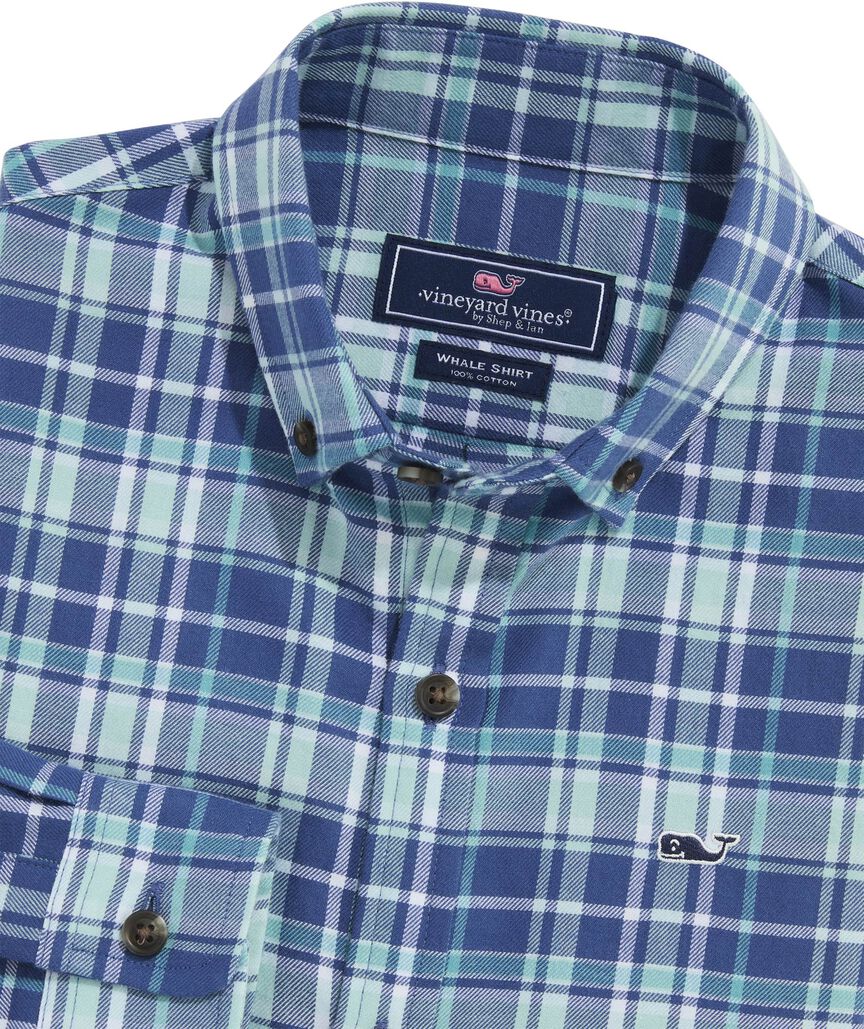 OUTLET Boys' Flannel Plaid Shirt