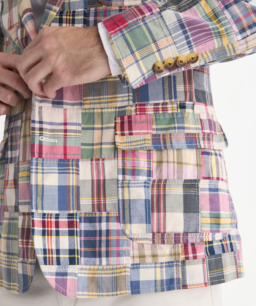 Madras Patchwork Vos Sport Coat