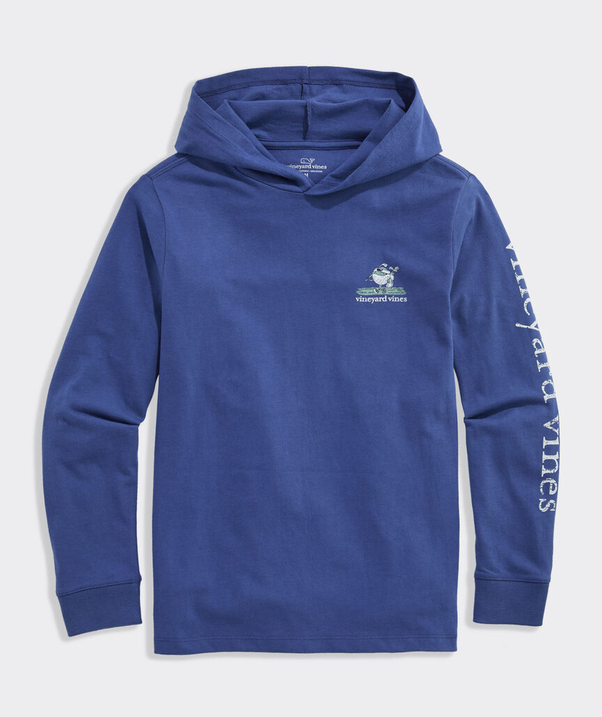 Boys' Drive Fast Putt Slow Long-Sleeve Hoodie Tee