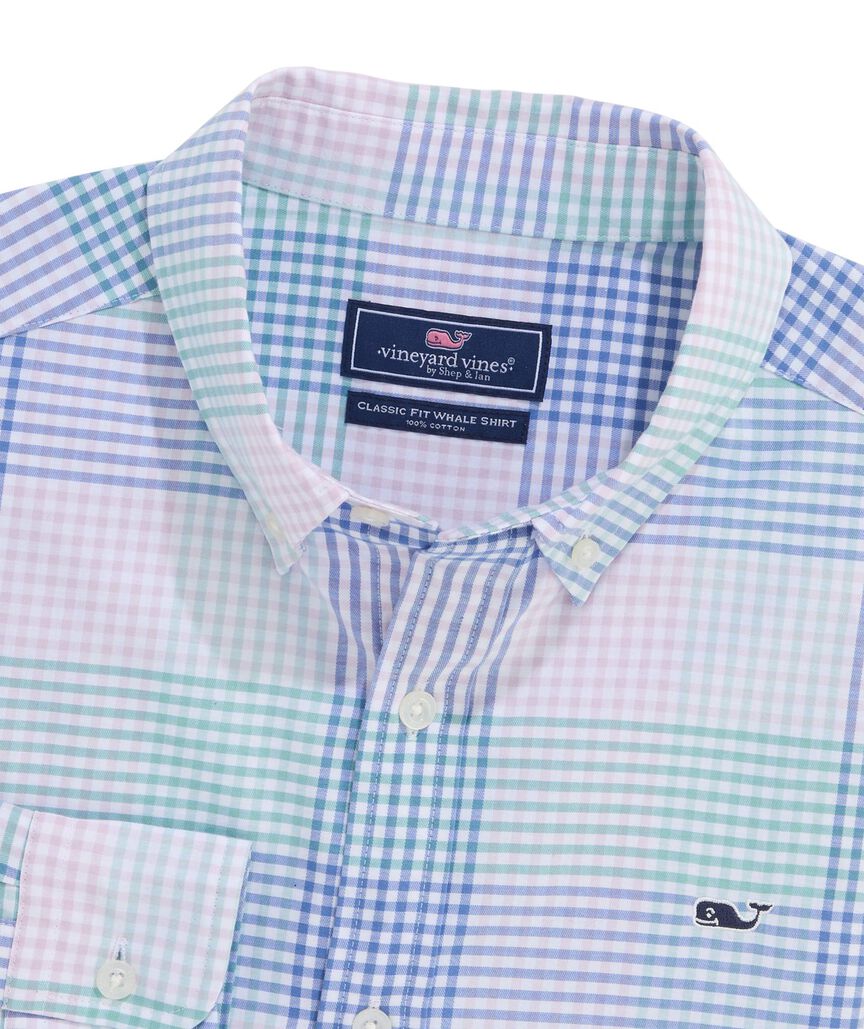 OUTLET Poplin Plaid Shirt