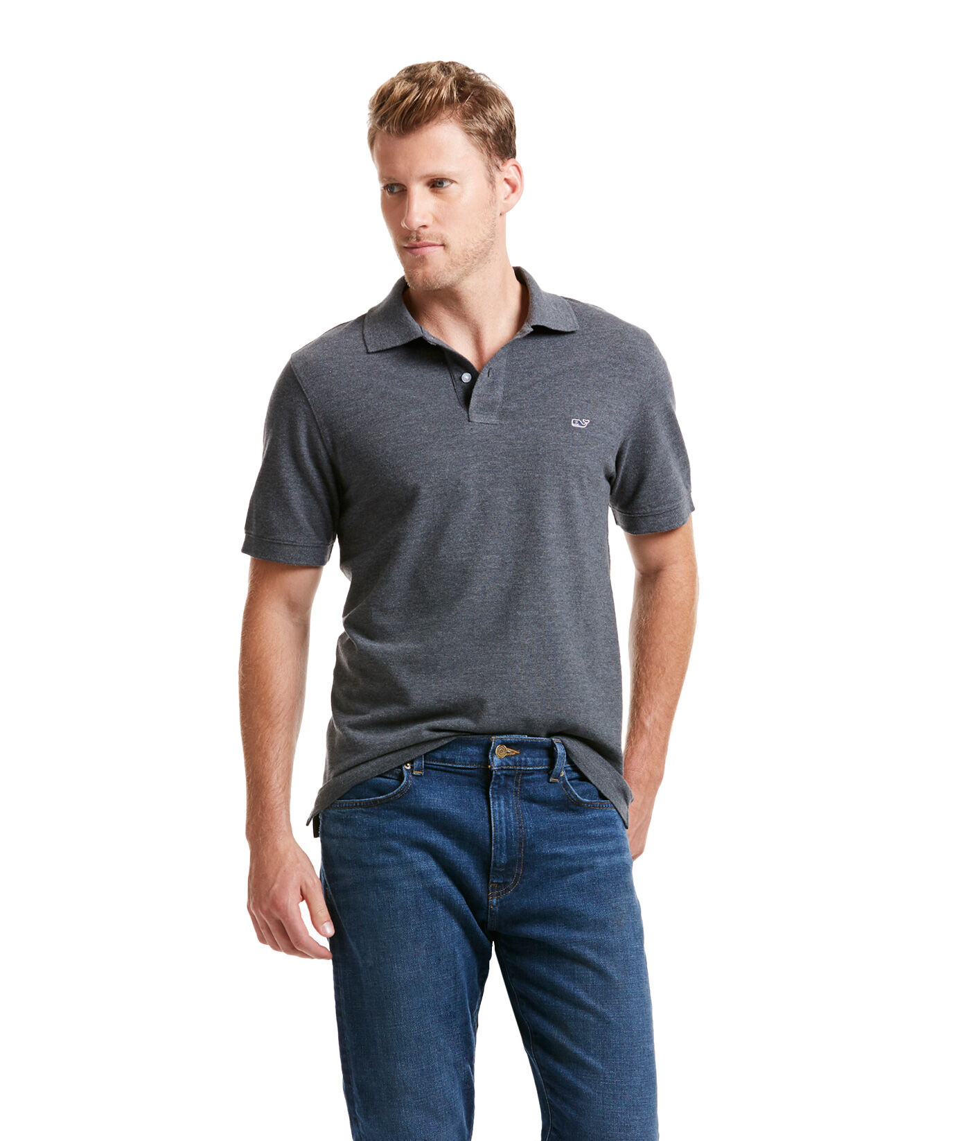 vineyard vines slim fit polo
