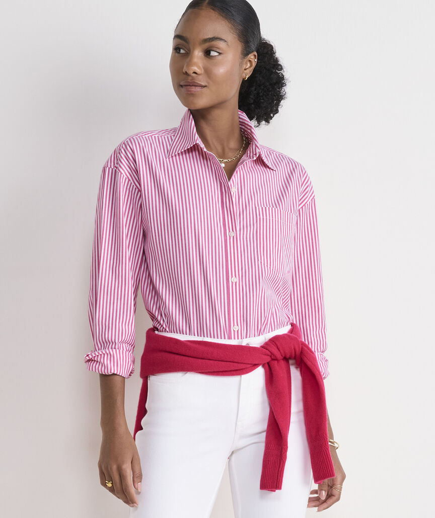 Birdie Poplin Button-Down
