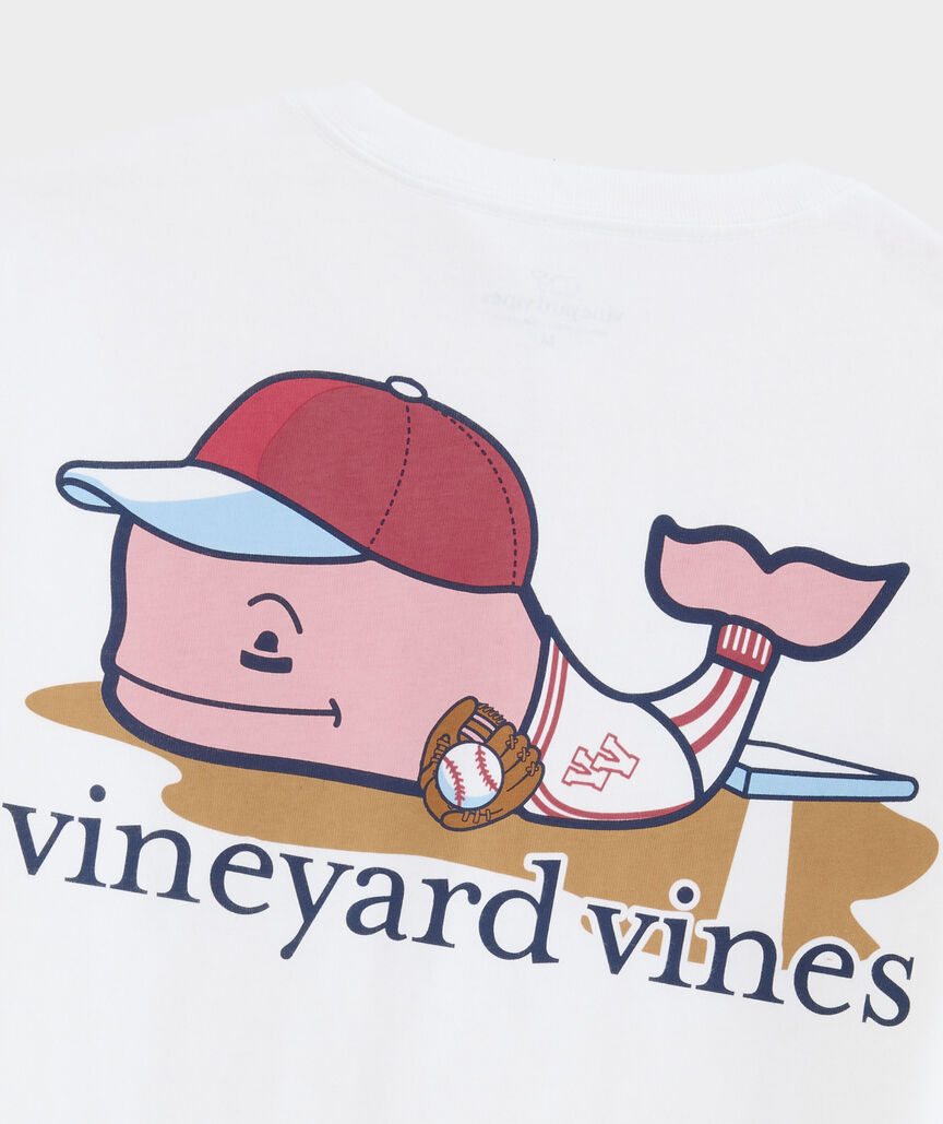 Boys' First Base Whale Short Sleeve Pocket Tee