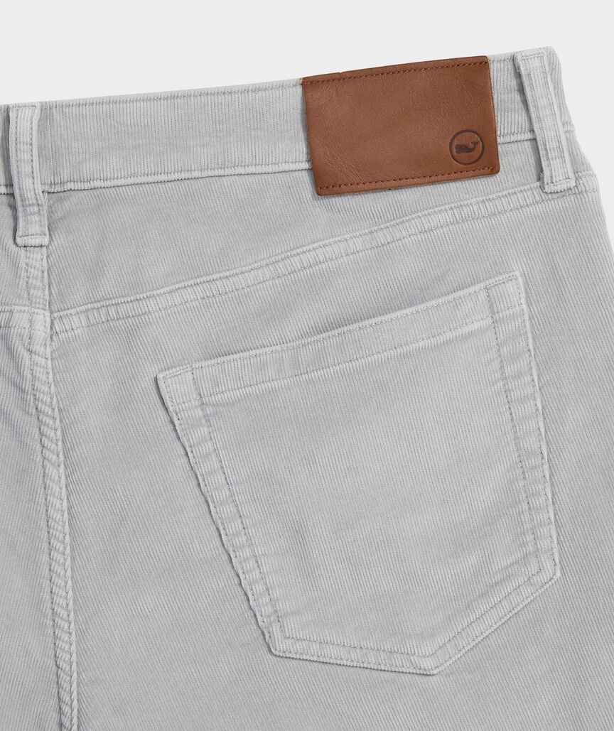 Stretch Terry Cord 5-Pocket Pants