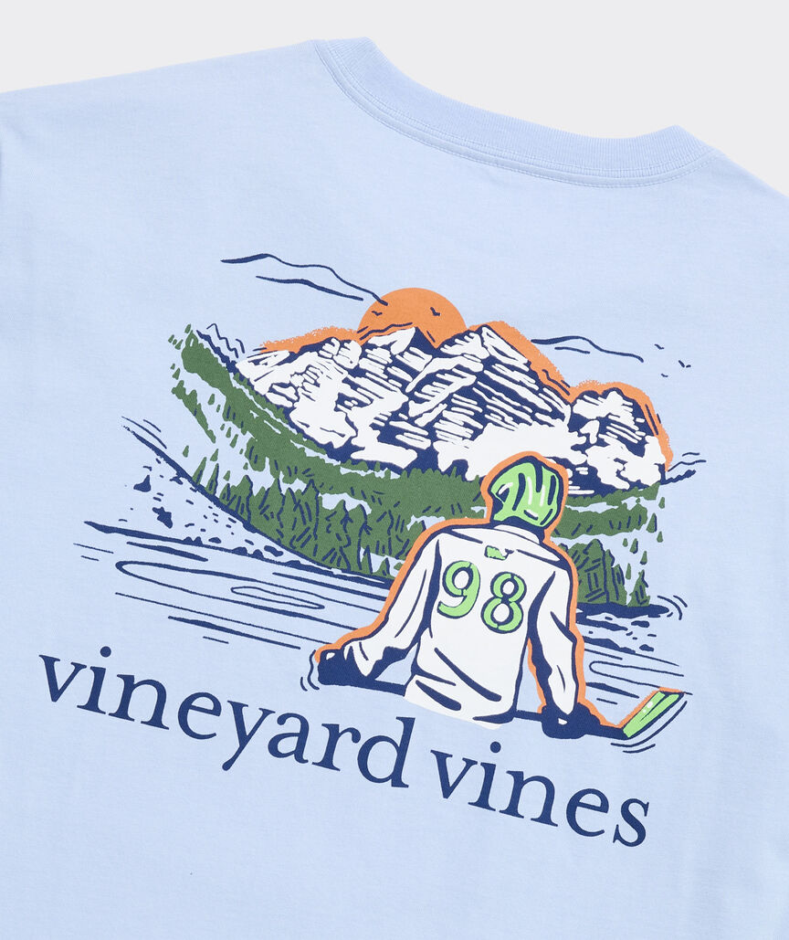 Hockey Pond Long-Sleeve Pocket Tee