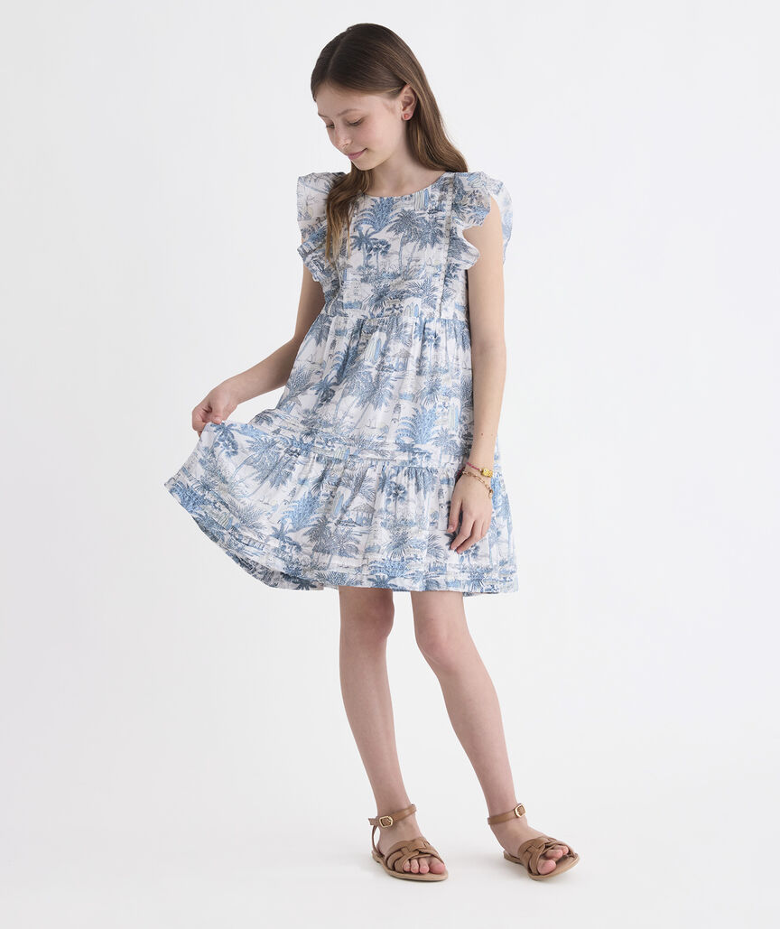 Girls' Reilly Ruffle Dress